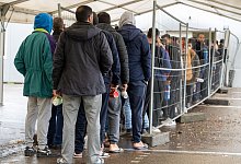 Fl&uuml;chtlinge in Landeserstaufnahmestelle - Stefan Puchner/dpa