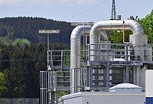 Gasspeicherstation in Österreich - Manfred Fesl/APA/dpa