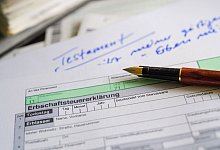 Erbschaftssteuer - Foto: Hans-J&uuml;rgen Wiedl/dpa-Zentralbild/dpa