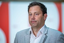 SPD-Chef Lars Klingbeil r&auml;umte ein, dass in der Vergangenheit im Umgang mit Russland Fehler gemacht wurden. - Christophe Gateau/dpa