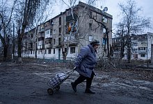 Ukraine-Krieg - Kupjansk - Evgeniy Maloletka/AP/dpa