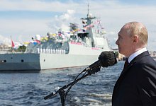 Tag der Marine in Russland - Vyacheslav Prokofyev/Pool Sputnik Kremlin/AP/dpa