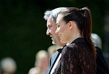 Gloria Sophie Burkandt und Markus Söder - Daniel Karmann/dpa