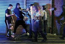 Konfrontation - Foto: Elizabeth Robertson/The Philadelphia Inquirer/AP/dpa