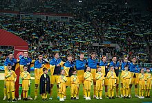 Ukrainische Spieler - Czarek Sokolowski/AP/dpa