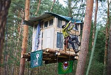 Protestaktion - Annette Riedl/dpa