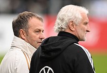 Hansi Flick und Rudi V&ouml;ller - Arne Dedert/dpa