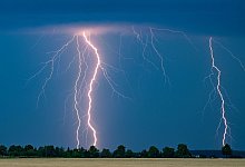 Gewitter über Brandenburg - Patrick Pleul/dpa/dpa-tmn