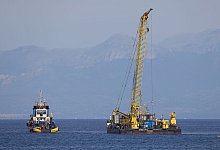 Bergungsarbeiten Luxusjacht &laquo;Bayesian&raquo; - Alberto Lo Bianco/IPA via ZUMA Press/dpa