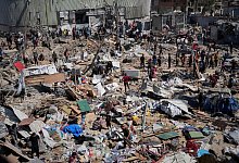 Nahostkonflikt - Al-Bureidsch - Abdel Kareem Hana/AP/dpa