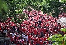 1. FC Kaiserslautern - Bayer Leverkusen - Sebastian Christoph Gollnow/dpa
