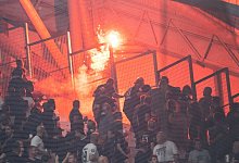 Fan-Krawalle - Sebastian Gollnow/dpa