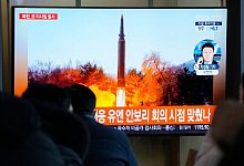 Nordkorea unternimmt neuen Raketentest - Foto: Ahn Young-Joon/AP/dpa