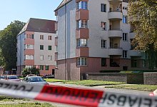 Frau in Leipzig getötet und Kind verletzt - Jan Woitas/dpa