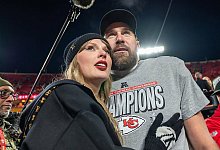 Taylor Swift und Travis Kelce - Emily Curiel/Ecuriel@kcstar.Com/TNS via ZUMA Press Wire/dpa