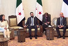 Außenministerin Baerbock in Damaskus - Jörg Blank/dpa