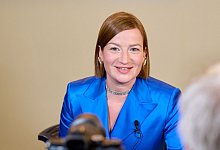 Schauspielerin Nina Gummich - Annette Riedl/dpa/Archivbild