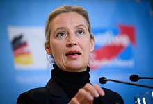 AfD-Chefin Alice Weidel - Bernd von Jutrczenka/dpa