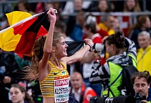 Konstanze Klosterhalfen lief über 5000 Meter unerwartet zu EM-Gold. - Sven Hoppe/dpa