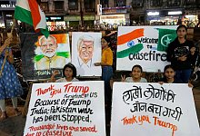 Indien und Pakistan einigen sich auf Waffenruhe - Rajanish Kakade/AP/dpa