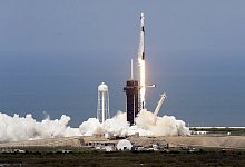 &laquo;Falcon 9&raquo; - Foto: Chris O'meara/AP/dpa