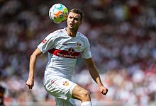 Stuttgarts Sasa Kalajdzic wird mit dem englischen Erstligisten Wolverhampton Wanderers in Verbindung gebracht. - Tom Weller/dpa
