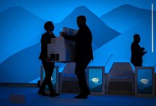 Weltwirtschaftsforum in Davos - Michael Buholzer/KEYSTONE/dpa