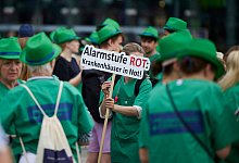 Alarmstufe rot - Joerg Carstensen/dpa