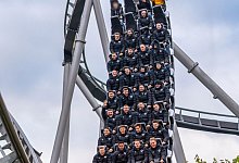 Nationalteam aus Bosnien-Herzegowina im Europa-Park Rust - Mischa Hauser/Europa-Park/dpa