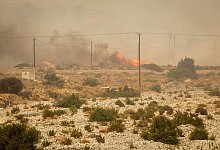 Waldbr&auml;nde in Griechenland - Socrates Baltagiannis/dpa