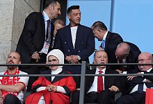 &Ouml;zil und Erdogan - Marcus Brandt/dpa