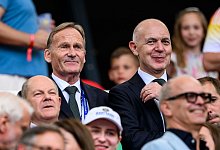 Hans-Joachim Watzke, Bernd Neuendorf - Tom Weller/dpa