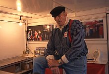 Marktschreier Aale-Dieter - -/dpa