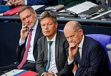 Ampel-Spitzen - Kay Nietfeld/dpa