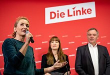 Bekanntgabe Spitzenkandidaturen Die Linke - Fabian Sommer/dpa