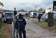 Razzia in Brandenburg - Julian Stähle/dpa
