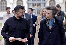 Prinzessin Anne in der Ukraine - Thomas Peter/PA Wire/dpa