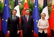 China-Reise - Ludovic Marin/Pool AFP/AP/dpa