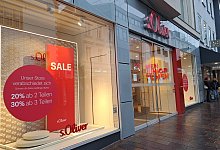 Der Räumungsverkauf hat bereits begonnen, die s.Oliver-Filiale in der Paderborner Innenstadt schließt zum Jahresende. - Matthias Reiprich