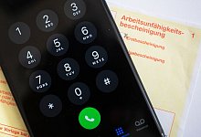 Arbeitsunf&auml;higkeitsbescheinigung - Foto: Fernando Gutierrez-Juarez/dpa-Zentralbild/dpa