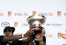 Empfang Basketball-Nationalmannschaft nach Titelgewinn - Boris Roessler/dpa