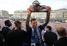 Aufstiegsfeier Hamburger SV - Christian Charisius/dpa