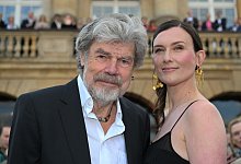 Reinhold und Diane Messner - Hendrik Schmidt/dpa