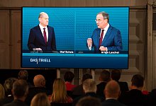 Scholz und Laschet - Foto: Christophe Gateau/dpa