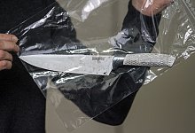 Tatwaffe Messer - Federico Gambarini/dpa