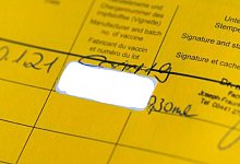 Impfpass - Sven Hoppe/dpa