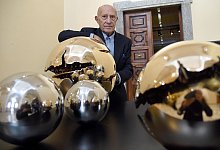 Bildhauer Arnaldo Pomodoro - picture alliance / dpa