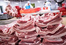 Schweinepest in China l&auml;sst Fleischpreise in Deutschland steigen - Foto: Christian Charisius/dpa