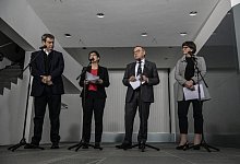 Koalition&auml;re - Foto: Paul Zinken/dpa