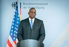 US-Verteidigungsminister in Deutschland - Foto: Kay Nietfeld/dpa